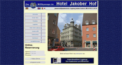 Desktop Screenshot of jakoberhof.de