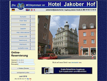 Tablet Screenshot of jakoberhof.de
